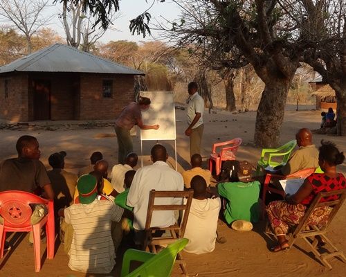 Human-elephant conflict mitigation trainings in Zambia